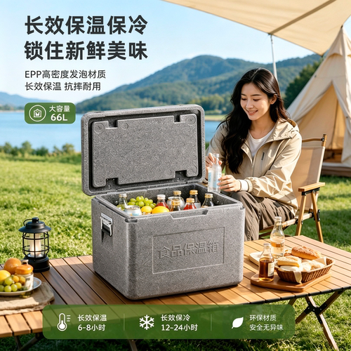 epp食品级泡沫保温箱外卖专用