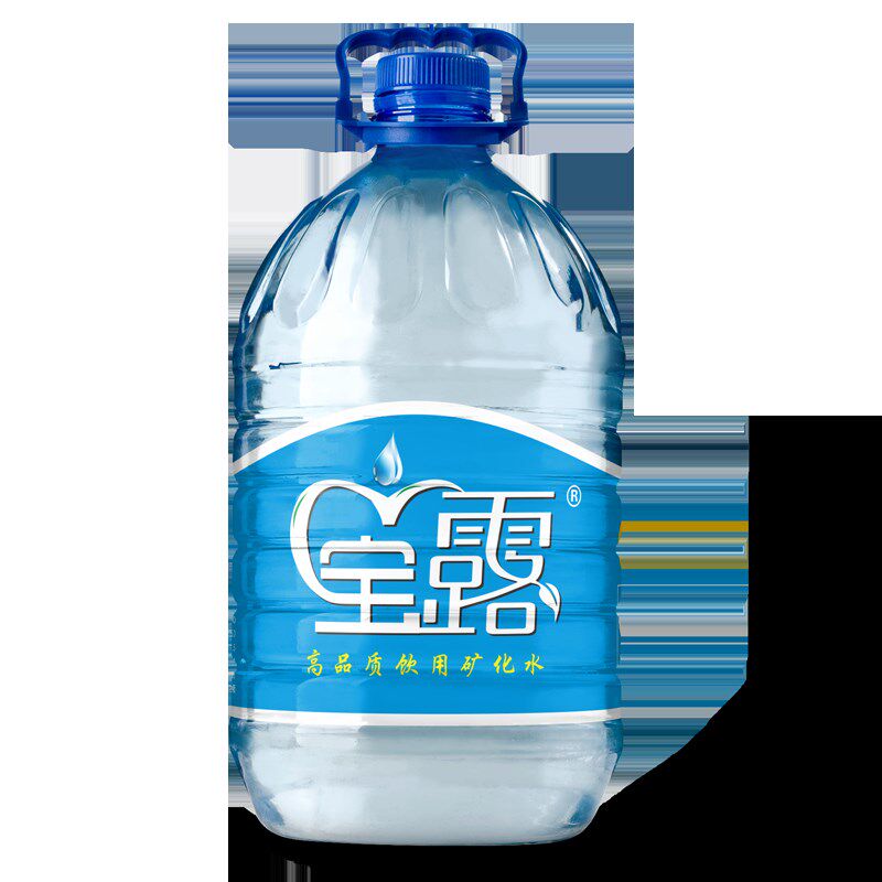 桶装水标签贴纸定制logo标签设计大桶矿泉水纯净水山泉水瓶贴商标
