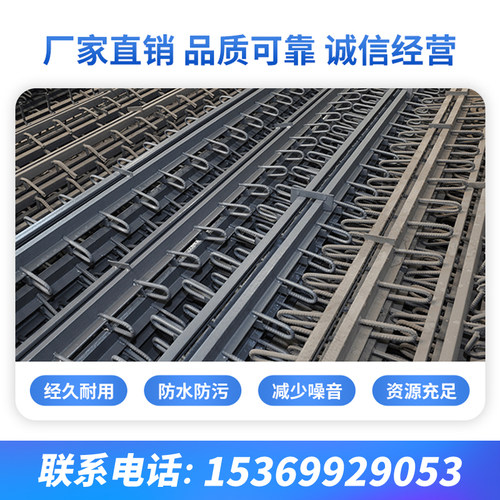 公路桥梁伸缩缝GQF-D/C/F型异型钢毛勒缝地面伸缩缝橡胶支座胶条