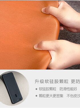 皮质沙发坐垫四季通用防滑老式皮沙发欧式坐垫套罩冬天款定做