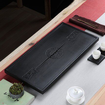 乌金石茶盘家用整块功夫托盘礼品文化/体育周边