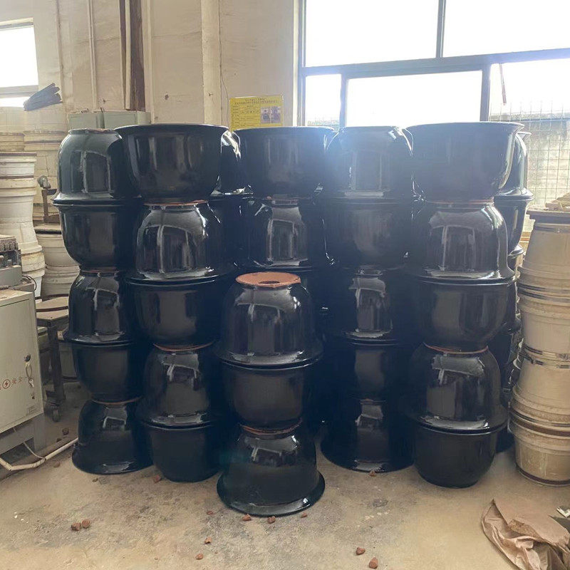 家用陶瓷花盆特大号落地盆陶土透气种树盆花卉绿植园艺复古龙缸盆