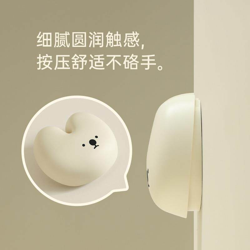 门铃可爱呼叫铃自发电小兔门玲提醒器楼上楼下房间开门叮咚传唤铃