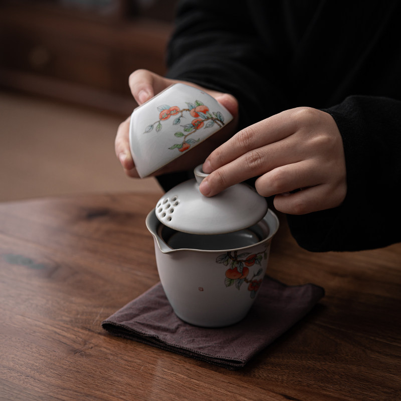 快客杯一壶三杯陶瓷可携式旅行茶具套组收纳酒店旅游泡茶具小套