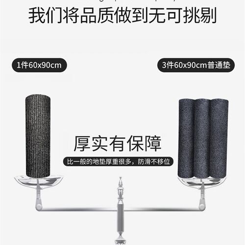 厨房地垫防滑防油可擦免洗脚垫l形吸水吸油耐脏垫子防水防脏地毯