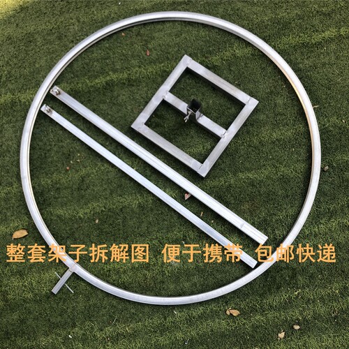 婚庆道具背景圆环摆件立式路引婚礼铁艺花艺圆环圆圈背景圆环支架