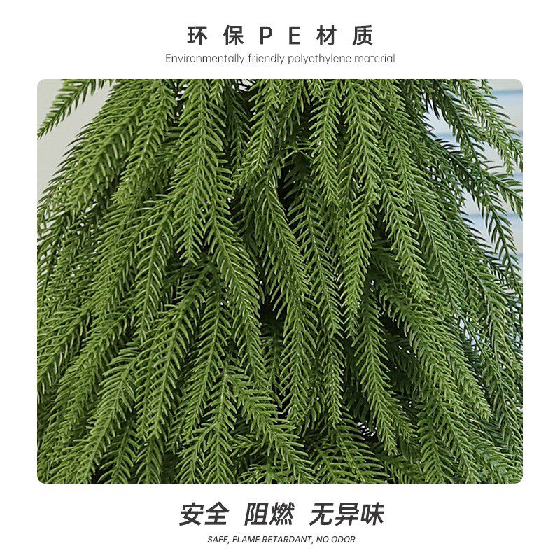 迷饰 北欧歪脖子迷你圣诞树套餐家用小型客厅桌面摆件 圣诞节装饰