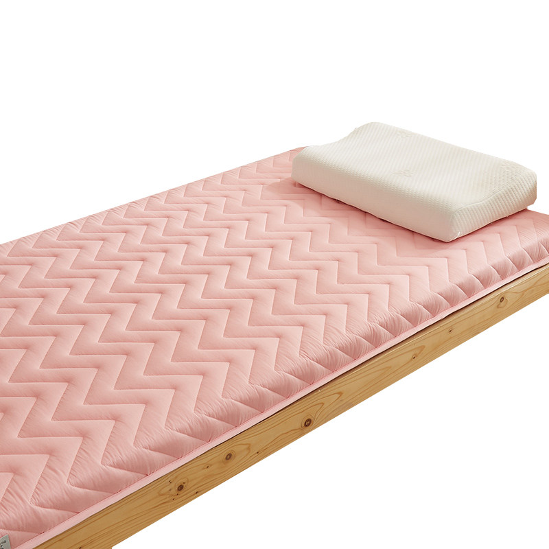 学生宿舍乳胶牀垫90X190cm单人上下铺薄垫0.9m1/1.2/1.5米可摺叠