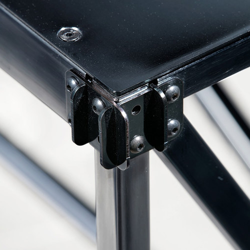 服装店展示架高档不锈钢软装桌子凳子橱窗流水台买手店中岛展示台