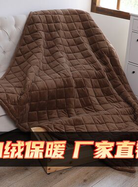 冬季加绒加厚双面烤火被子电火箱烤火箱专用保暖被子