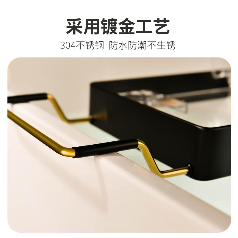浴缸置物架多功能铝合金伸缩架子卫生间泡澡浴室收纳支架浴缸架子