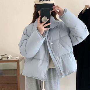 羽绒宽松棉服女年新款矮个子学生短款潮小棉袄外套冬季