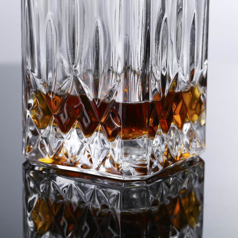 捷克密封带盖醒酒器红酒洋酒瓶创意家用欧式水晶玻璃酒壶酒具酒樽