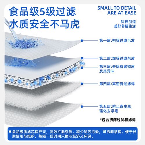 轻养喵智能宠物饮水机自动猫咪饮水器狗狗喝水无线循环感应流动