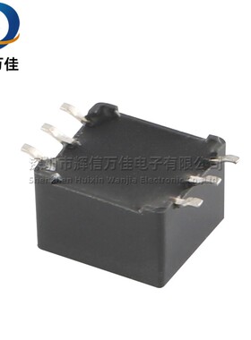78602/16MC  贴片微型3绕组 1:1:1隔离 4MH 脉冲 高频信号变压器