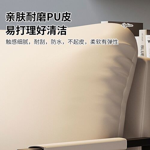 单人沙发椅北欧轻奢懒人沙发商务洽谈接待椅卧室客厅小户型沙发椅