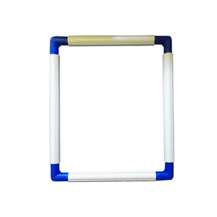 十字绣绣绷 绣花绷宽25厘米长30厘米 手持绣架PVC中号方形绣框夹式