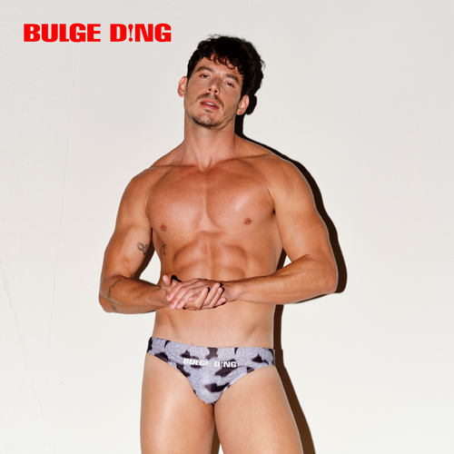 BULGEDING痕迹轮廓男三角泳裤