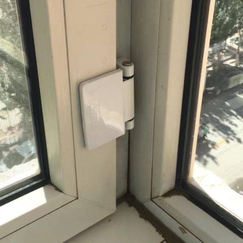 老式塑钢门合页塑钢门窗铰链平开窗合叶开门配件厕所门窗户折页朔图片