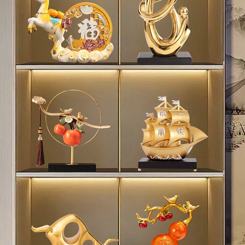 采购产品新的中国风格的家庭财富增强装饰品,典雅大气的客厅,入口