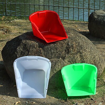 工地建筑挑泥箢箕厚农用粮食铲锨挑土簸箕塑料撮箕子翻斗手提易拿