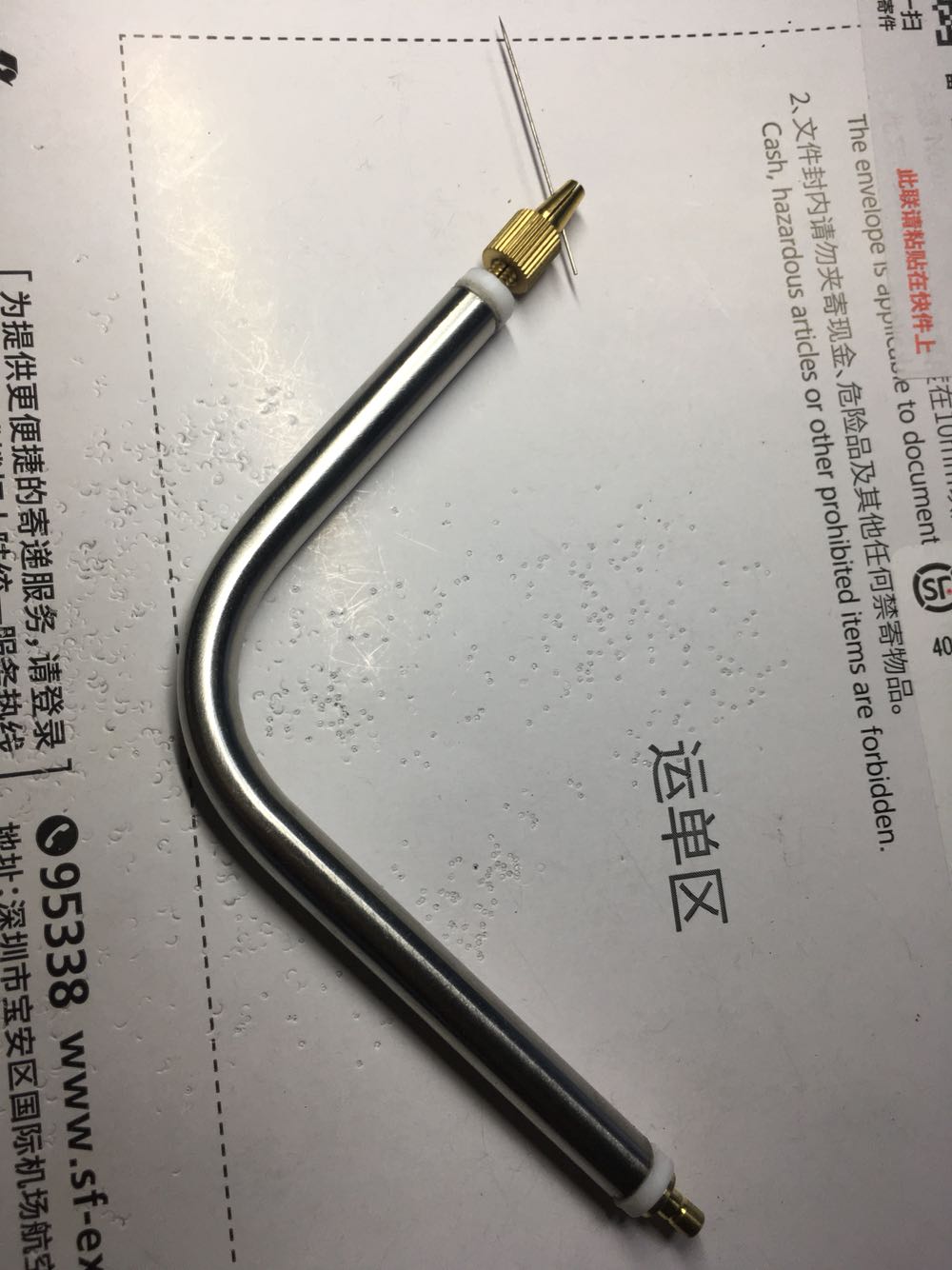 订做各种款式各种规格尺寸探针臂,材料有不锈钢管或磷铜管都能做