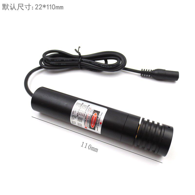 耐80高温玻璃透镜绝缘精工红光点状激光器模组十字线镭射灯一字