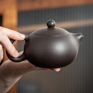 紫砂西施壶原矿紫泥手工泡茶壶家用捡漏功夫茶具冲茶器小茶壶单个