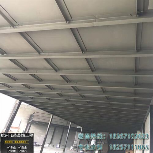 杭州钢结构阁楼加二层槽钢工字钢搭建loft复式隔层别墅商铺阳光房