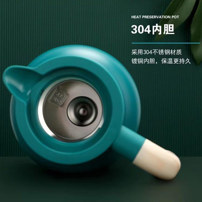匡迪华象9046号保温壶家用咖啡壶304不锈钢商用泡茶壶车载水壶