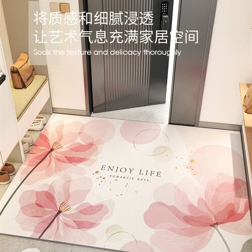 地垫入户门脚垫进门门口门垫玄关pvc皮革免洗可擦进户门耐脏地毯