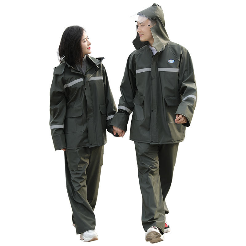雨衣雨裤套装男分体全身防水加厚成人反光美团外卖钓鱼骑行电动车