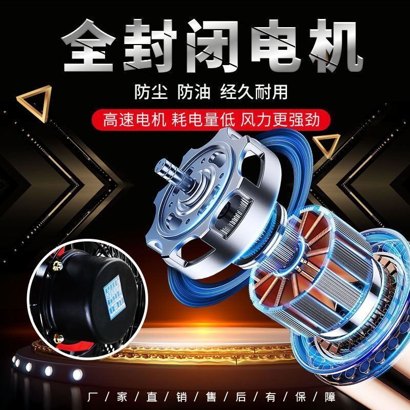 排气扇厨房卫生间家用抽油烟排风扇12寸窗式强力抽风机静音换气扇 - 实物图