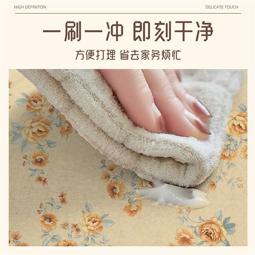 法式简约餐桌垫高级感轻奢隔热垫防烫西餐垫防水防油皮革餐垫北欧