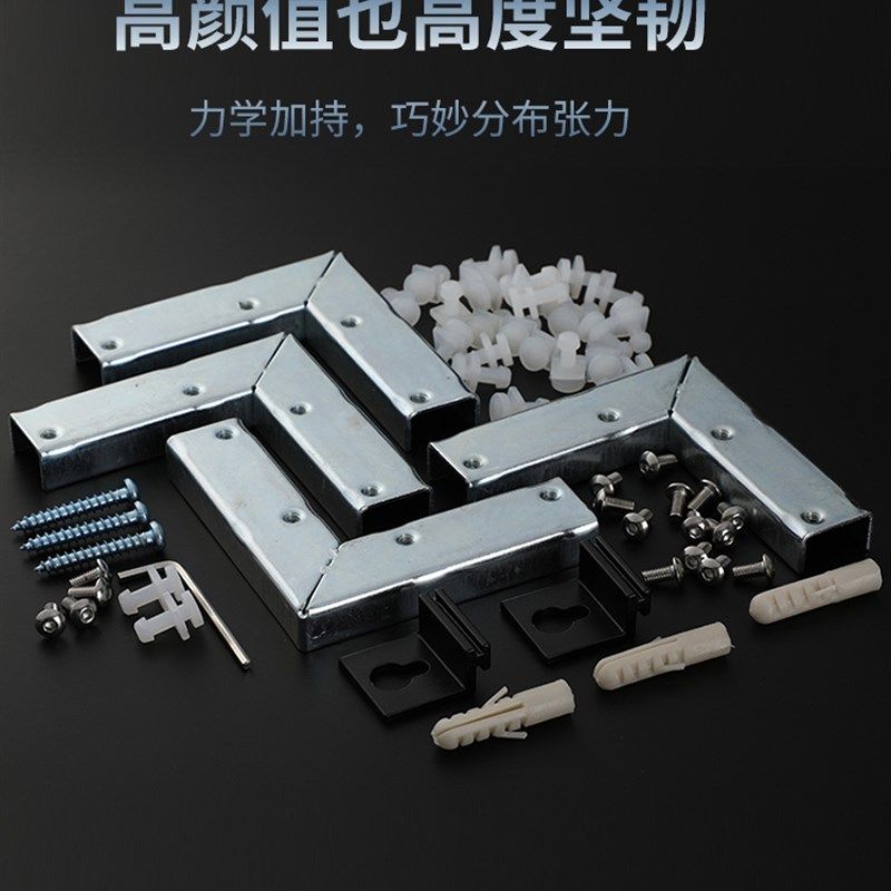 ZVVO高清画框幕布投影幕布框架幕布植绒边框画框幕金属软幕透声幕