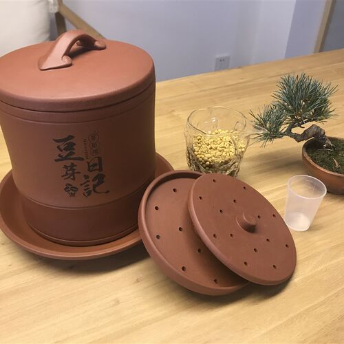 【十年老店】发豆芽机家用非全自动豆芽发芽盆豆芽神器紫砂豆芽罐