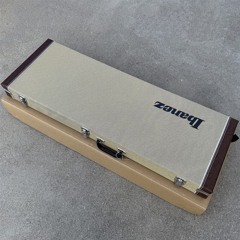 Ibanez依班娜电吉他通用琴盒 高档黄条纹琴箱  吉他盒 防震防潮