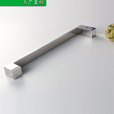 水沐悠高端玻璃门304不锈钢实心拉手 品质淋浴房浴室把手L12DLI