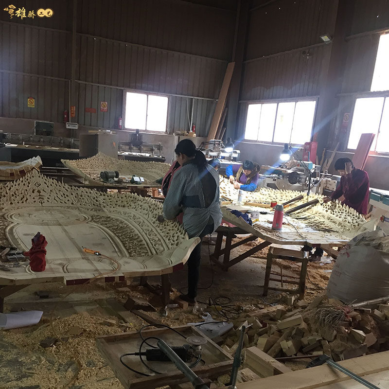 金刚莲花祥云木雕佛像底座佛背光佛祖观音地藏王大日如来阿弥陀佛