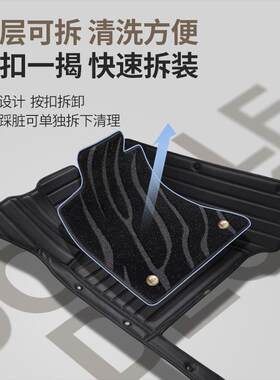 21 2023款别克GL8专用大全包围汽车脚垫陆上公务舱652T舒适豪华型