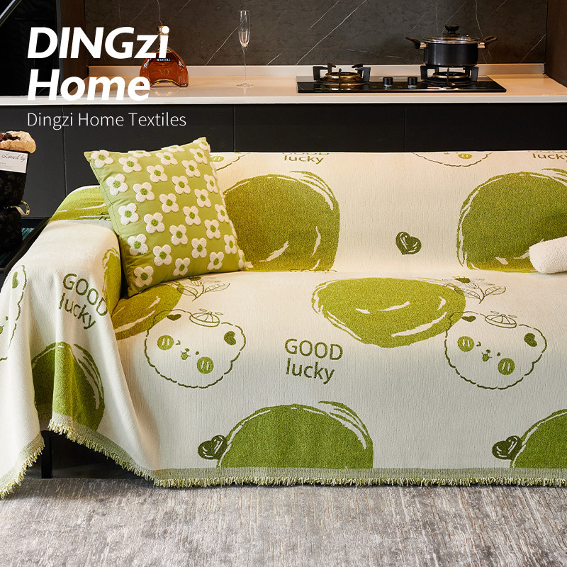 雪尼尔沙发巾盖布2023新款沙发垫四季通用高级感全盖万能套罩毯子