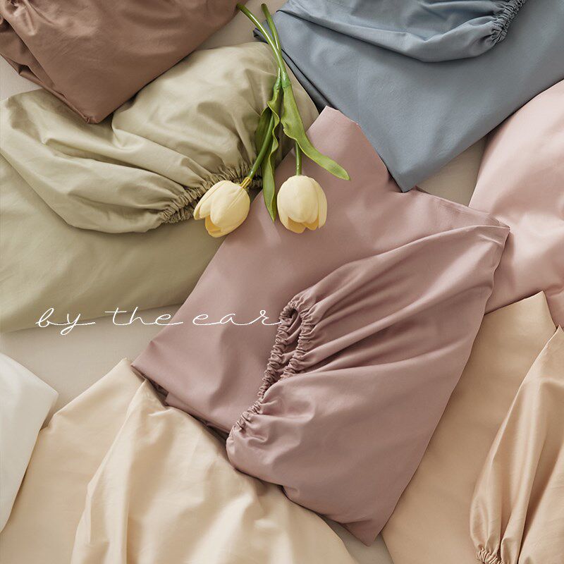 100s长绒棉贡缎双人床单纯棉床垫保护罩全包围松紧床笠1.5/1.8m床
