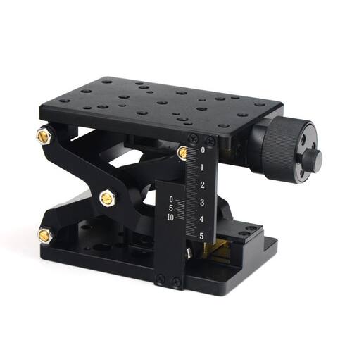 高精度升降平台精密型位移升降台手动升降台实验室升降工作台包邮