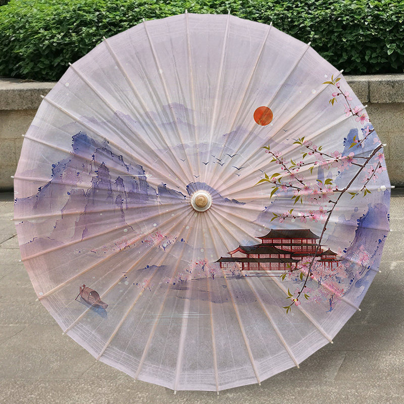 古风油纸伞防雨防晒实用女汉服复古传统道具男摄影走秀拍照工艺伞