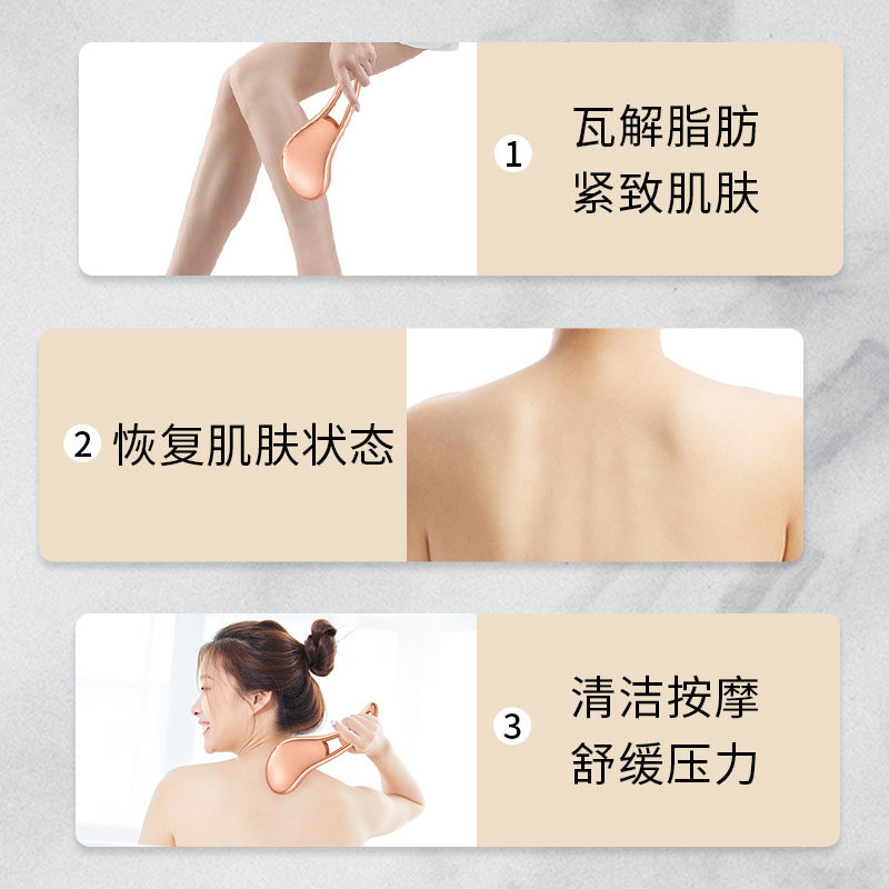 搓澡神器背部搓泥去角质身体刷子后背洗澡搓背刷擦背不求人沐浴刷