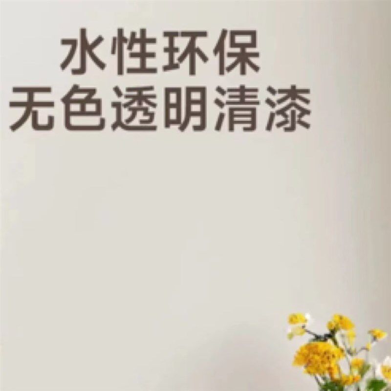 罩面漆水性透明光油内墙乳胶漆墙绘保护漆外墙防水清漆罩光漆