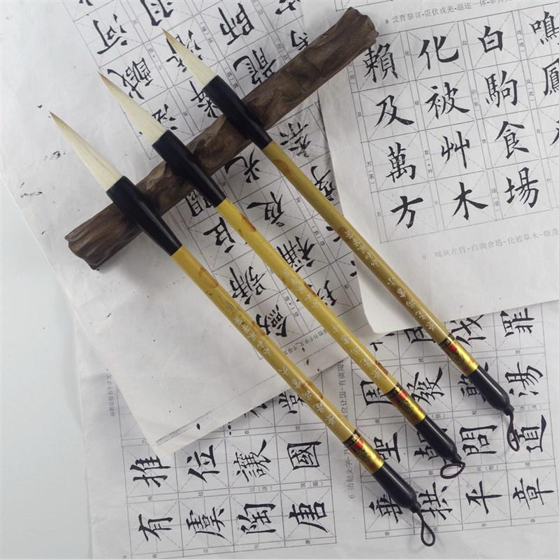善琏王右军 牌 兼毫尚书大中小 初学毛笔 礼品装