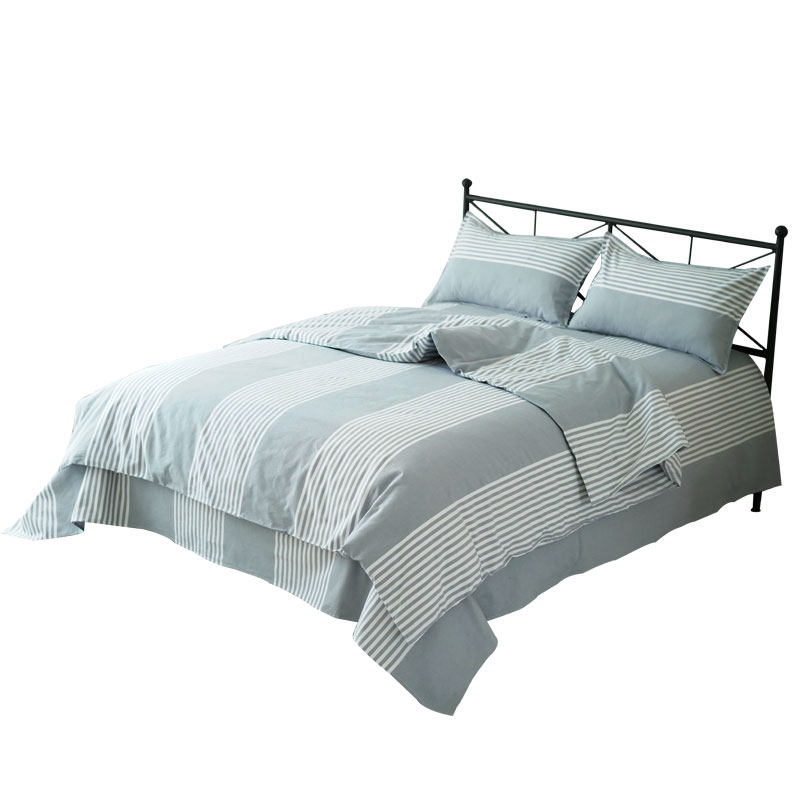 全棉老粗布四件套加密加厚手工土布单双人床单被罩纯棉床上用品