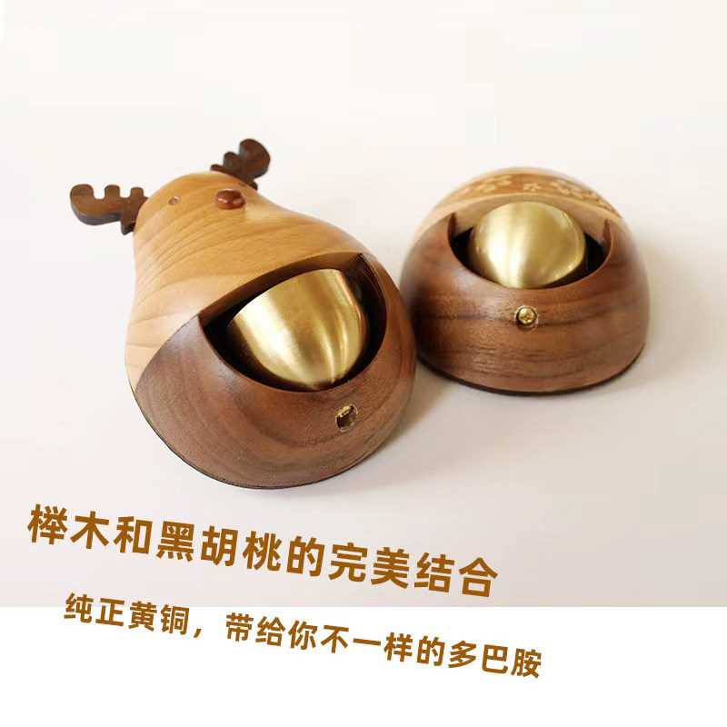 吸门式招财猫风铃铜铃日式进门提醒铃铛入户门铃挂件开业乔迁礼物