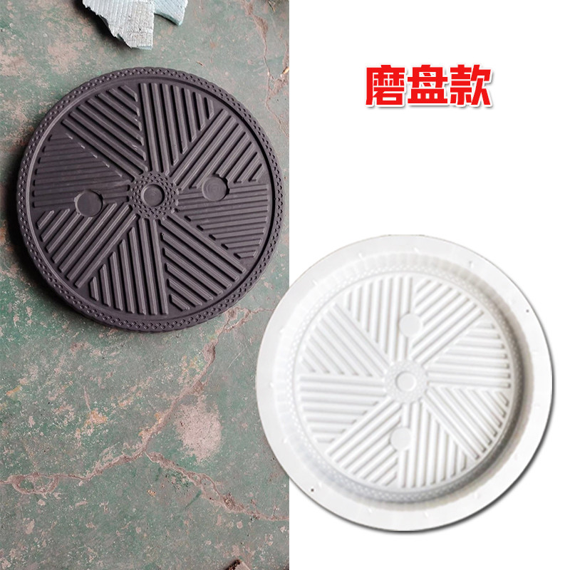 庭院踏步石模具水泥仿古砖花园古建脚踏壁挂招财进宝福汀步石模板